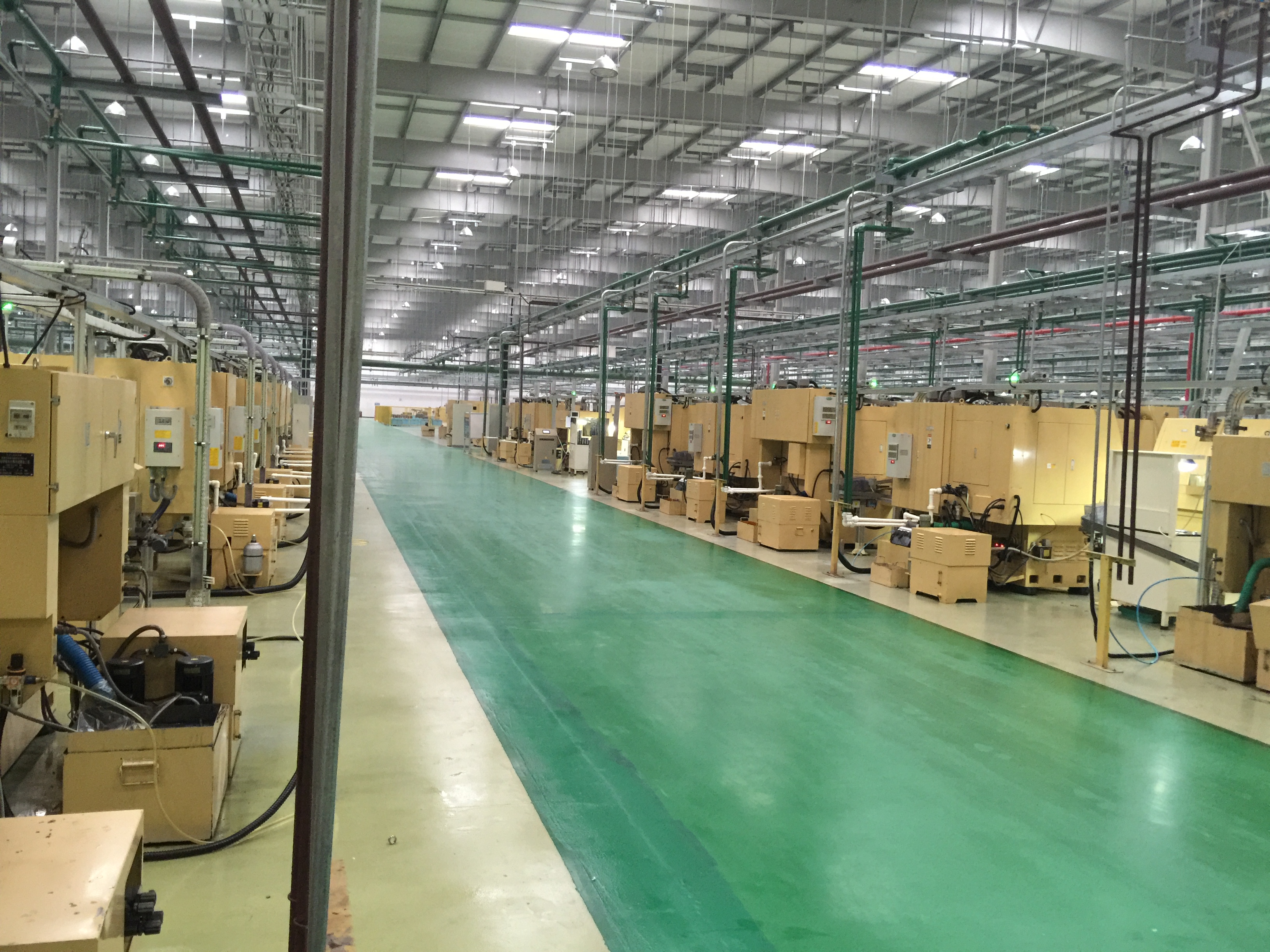 IMI production line